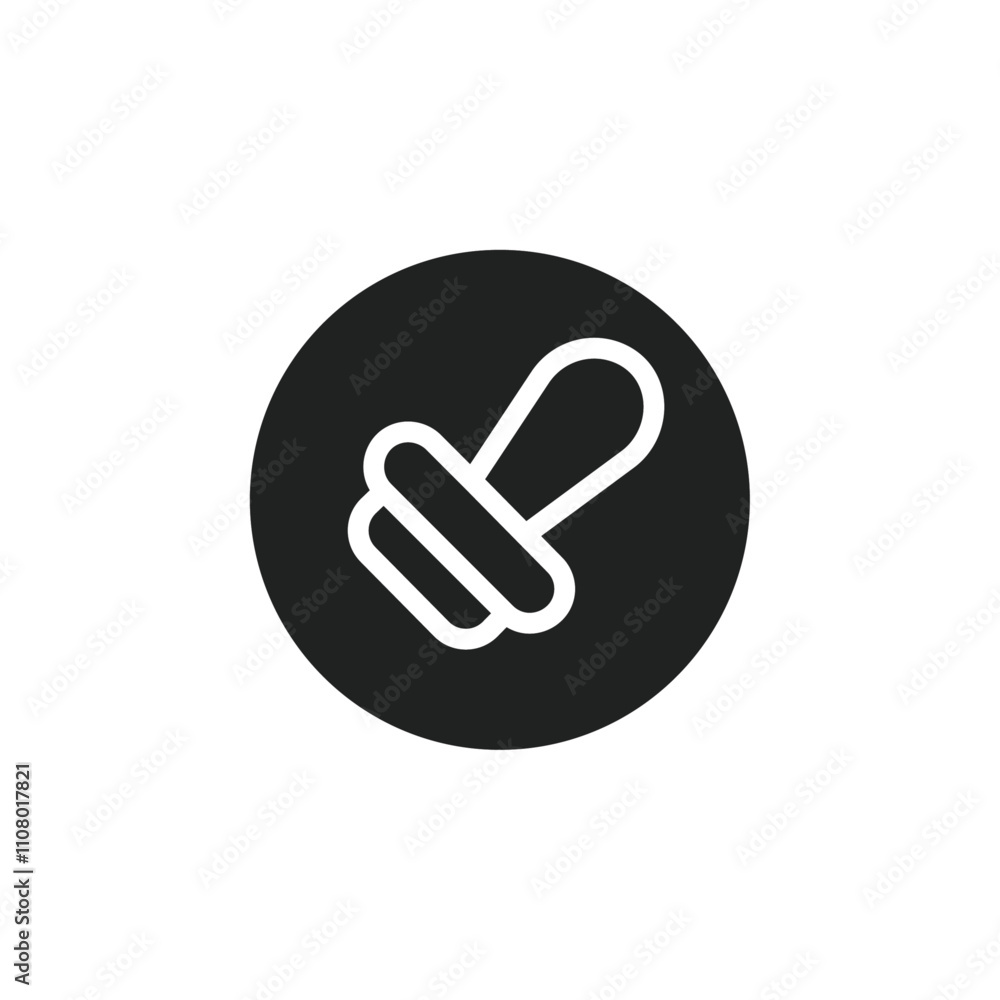 Aufkleber stamp icon web design in vector