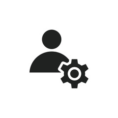 User Management Icon web design in vector