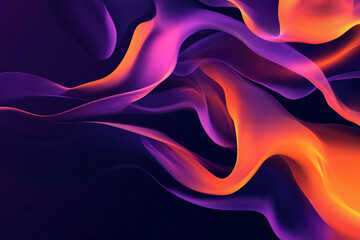 Obraz premium Colorful Light Trails with Glowing Neon Waves and Vibrant Energy Flow – Abstract Digital Art Background