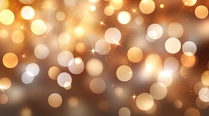 Fototapeta premium A stunning close-up of shimmering lights creating a magical and vibrant atmosphere, perfect for festive or celebratory themes.