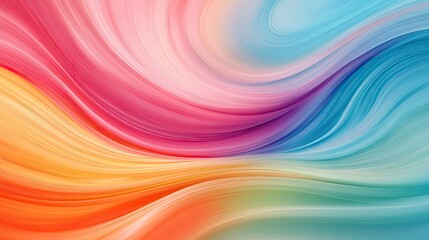 A vibrant swirl of colors, blending seamlessly to create a fluid and dynamic composition ideal for backgrounds and art projects.