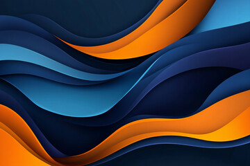 Fototapeta premium Colorful Light Trails with Glowing Neon Waves and Vibrant Energy Flow – Abstract Digital Art Background