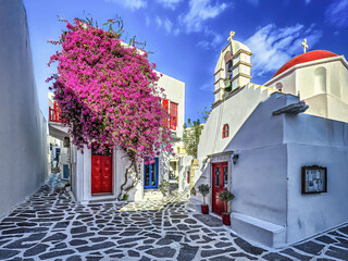 Mykonos House and Church