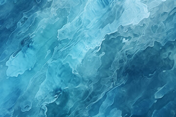 Obraz premium Processed collage of blue calm water surface texture. Background for banner, backdrop or texture