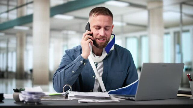 Broken Arm Injured Worker Compensation Coverage