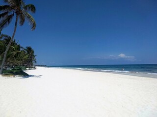 White sand beach 