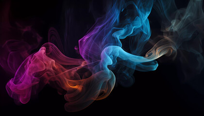 Fototapeta premium Digital Art, Concept Wallpaper, Background, AI