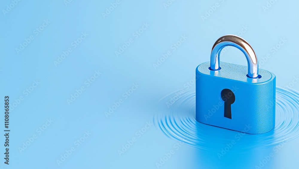 Poster safeguarding data, networks, and financial exchanges by implementing cybersecurity measures and encr