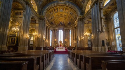 Fototapeta premium madeleine church eglise de la madeleine paris