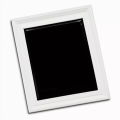 photo frame isolated on white, old photo frame isolated,  polaroid frame 