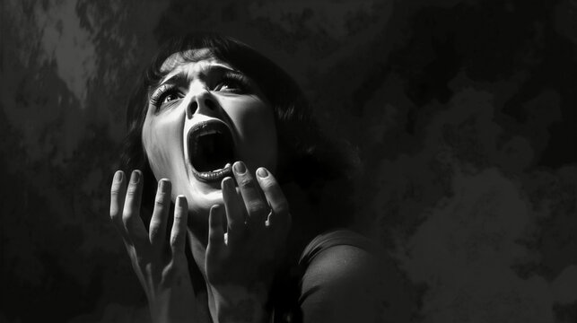 scream, horror, noir, movie, vintage, ghost, antique, ancient, old, cemetery, history, religion, people, actors, expression, screaming, vampire, fashion, danger, dark, death, fear, gothic,