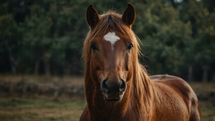 Obraz premium Portrait of a horse.