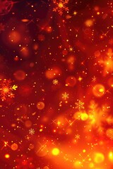 Fototapeta premium Festive social media template with vibrant colors and decorative elements for celebrations