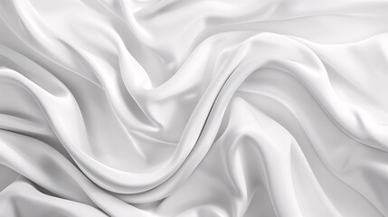 Obraz premium Abstract White Background with Smooth Lines: White background featuring smooth abstract lines.