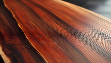 Obraz premium the surface texture of luxurious mahogany wood texture background