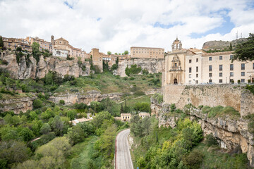 Fototapeta premium the Convent of San Pablo in Cuenca, Castilla La Mancha, Spain