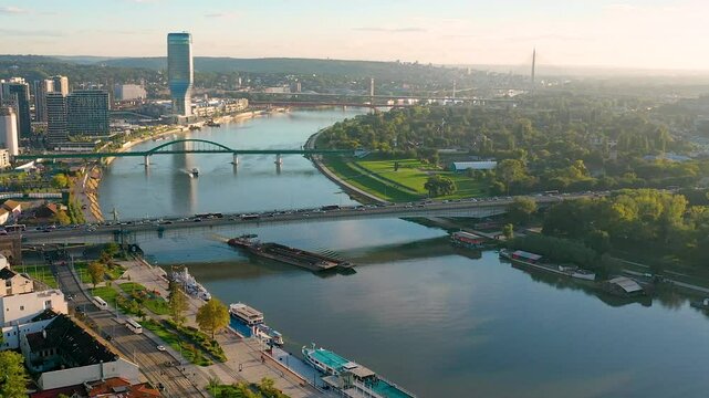 City of Belgrade in Serbia