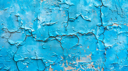 Obraz premium Blue Concrete Stone Surface Paint Wall Background: Background with a blue concrete stone surface.