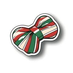 A shimmering snowball, winter wonder, sparkling surface, white background