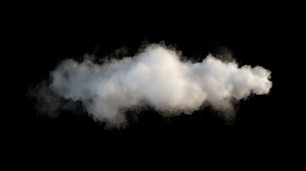 Fototapeta premium smoke on black