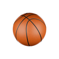 Fototapeta premium basketball on transparent background