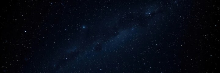 Obraz premium A mesmerizing starry night sky filled with twinkling stars and galaxies, glowing, space