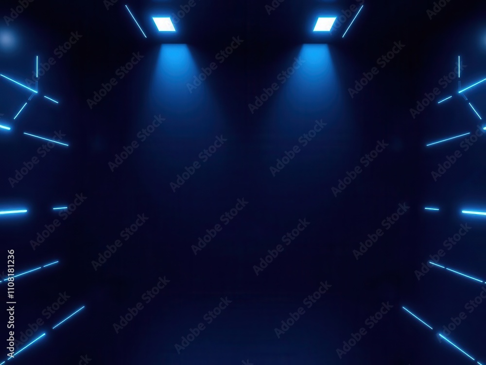 Poster clean and minimalistic white futuristic background with subtle lighting effects and geometric shapes