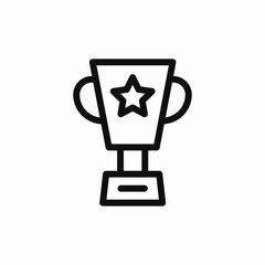 cup award icon sign vector