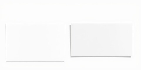 Envelope die cut mock up template vector with realistic shadows and highlights for easy customization, realistic, mockup, template