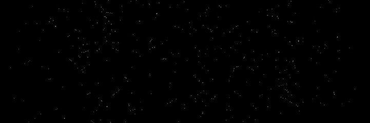 Starry night sky with sparkling stars on dark background, cosmos, constellation