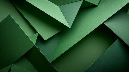 Obraz premium Green Paper Box Abstract Texture Background: Abstract green paper box texture background.