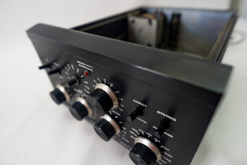 Fototapeta premium Professional sound equipment with delay, reverb, echo and more