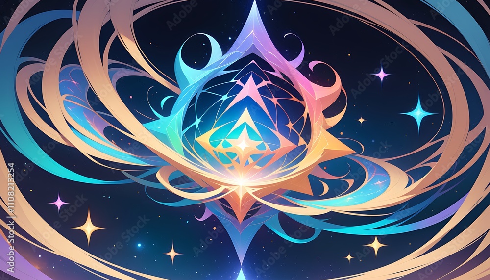 Poster infinite fractal realms where geometry dissolves into topological chaos, reality's fabric unravels l
