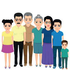 Obraz premium group, people, friends, family, together, student, team, friendship, girls, casual, men, standing, smiling, woman, boys, smile, happiness, teen, boy, youth, children, students, jeans, teenager, person