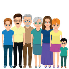 Obraz premium group, people, friends, family, together, student, team, friendship, girls, casual, men, standing, smiling, woman, boys, smile, happiness, teen, boy, youth, children, students, jeans, teenager, person