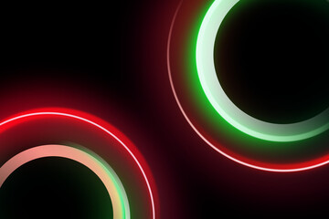 abstract background with circles