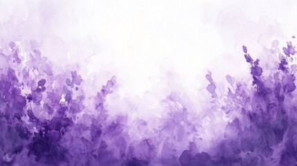 Fototapeta premium Purple Watercolor Abstract