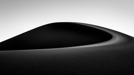 Minimalist black and white photo capturing an empty road stretching into the horizon, evoking a feeling of endless journey. 