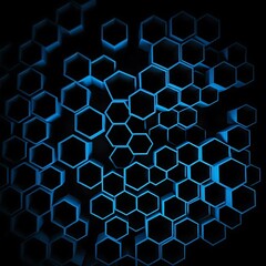 Fototapeta premium blue abstract background