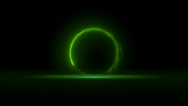 Magical Superhero Particle Teleportation Portal