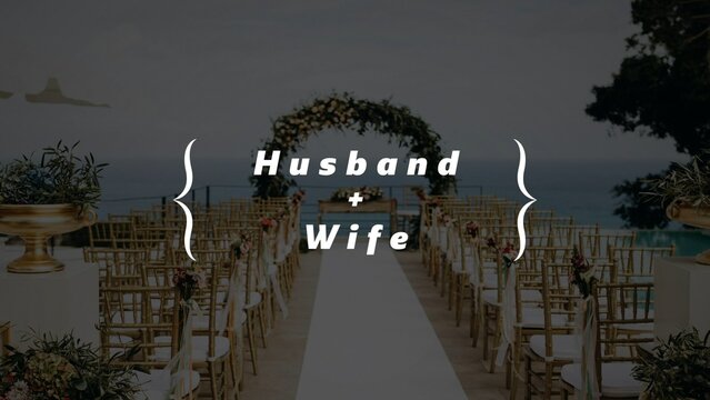 Husband & Wife Clean Animated Title Intro