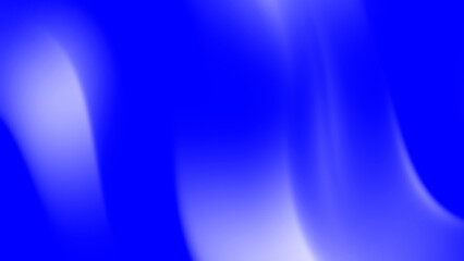 Abstract Blue Gradient Background with Smooth, Wavy Light Effects
