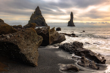 Black Sand Beach Reynisfjara color #1 10/8/24