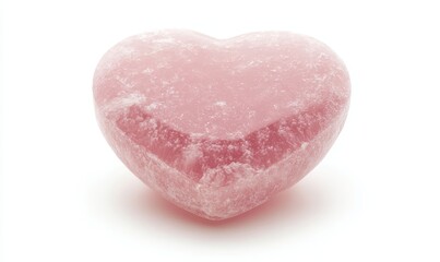 Soft Pink Heart Shape