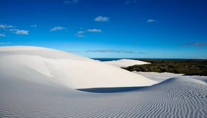 lancelin western australia s famous sandboarding destination with white dunes and blue sky