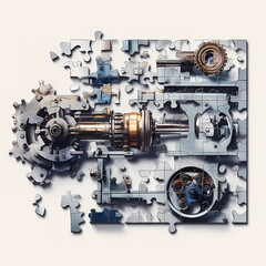 Giant Mango Dessert on the Streets of Paris: Hyperrealistic Illustration