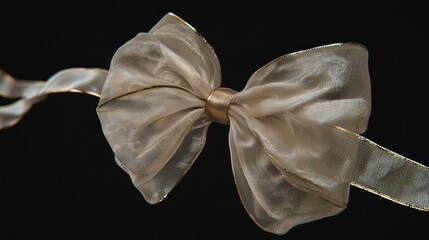 Elegant satin bow decoration for gifts indoor setting close-up festive atmosphere style tips