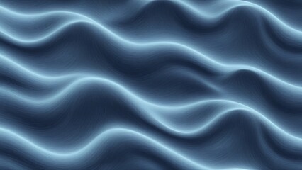 Obraz premium Abstract blue and gray wavy pattern.