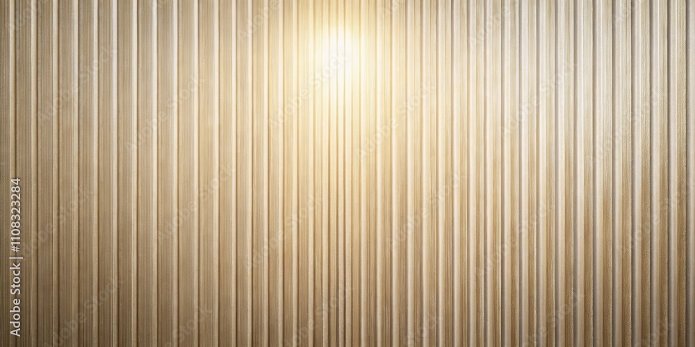 Aufkleber a close-up shot of vertical lines on a textured wall lit by a bright light source illuminating the c