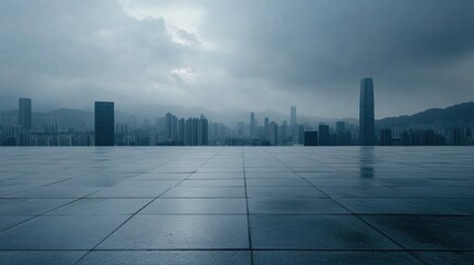 Fototapeta premium Exploring the modern metropolis